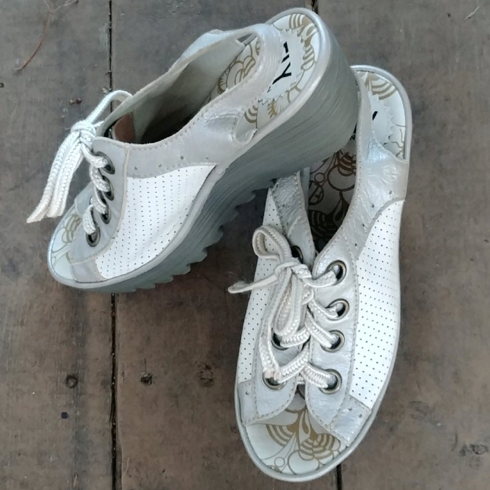 Fly London Yeki Wedge Sandals